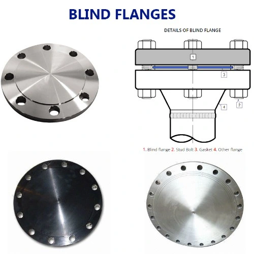 ASME ANSI DIN GOST BS En RF FF Rtj 150#-2500# Titanium/Carbon Steel/Stainless Steel/Alloy Steel Forged Wn/So/Threaded/Plate/Socket/Blind Flange